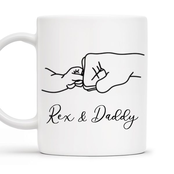 A Pet's Touch, Forever In Our Hearts Mug - Personalized Custom Coffee Mug - DAD021_MG