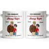 A Relationship Where One Is Always Right With Cartoon Couple - Personalized Custom Coffee Mug - CPL1337_MG A Relationship Where One Is Always Right With Cartoon Couple - Personalized Custom Coffee Mug - CPL1337_MG