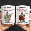 A Relationship Where One Is Always Right With Cartoon Couple - Personalized Custom Coffee Mug - CPL1337_MG A Relationship Where One Is Always Right With Cartoon Couple - Personalized Custom Coffee Mug - CPL1337_MG