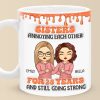 A Sibling Is Both Your Mirror And Your Opposite - Family Personalized Custom 3D Inflated Effect Printed Mug - Gift For Siblings, Brothers, Sisters A Sibling Is Both Your Mirror And Your Opposite - Family Personalized Custom 3D Inflated Effect Printed Mug - Gift For Siblings, Brothers, Sisters