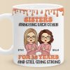 A Sibling Is Both Your Mirror And Your Opposite - Family Personalized Custom 3D Inflated Effect Printed Mug - Gift For Siblings, Brothers, Sisters A Sibling Is Both Your Mirror And Your Opposite - Family Personalized Custom 3D Inflated Effect Printed Mug - Gift For Siblings, Brothers, Sisters
