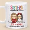 A Sibling Is Part Blood, Part Rival And Forever Friend - Family Personalized Custom Mug - Gift For Family Members, Siblings, Brothers, Sisters A Sibling Is Part Blood, Part Rival And Forever Friend - Family Personalized Custom Mug - Gift For Family Members, Siblings, Brothers, Sisters