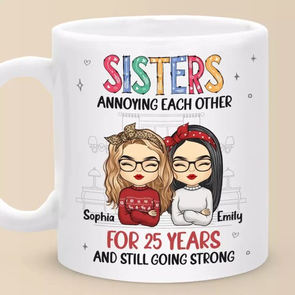 A Sibling Is Part Blood, Part Rival And Forever Friend - Family Personalized Custom Mug - Gift For Family Members, Siblings, Brothers, Sisters A Sibling Is Part Blood, Part Rival And Forever Friend - Family Personalized Custom Mug - Gift For Family Members, Siblings, Brothers, Sisters