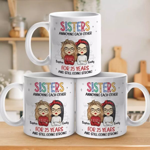 A Sibling Is Part Blood, Part Rival And Forever Friend - Family Personalized Custom Mug - Gift For Family Members, Siblings, Brothers, Sisters A Sibling Is Part Blood, Part Rival And Forever Friend - Family Personalized Custom Mug - Gift For Family Members, Siblings, Brothers, Sisters