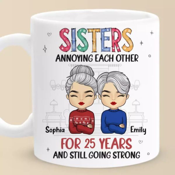 A Sibling Is Part Blood, Part Rival And Forever Friend - Family Personalized Custom Mug - Gift For Family Members, Siblings, Brothers, Sisters A Sibling Is Part Blood, Part Rival And Forever Friend - Family Personalized Custom Mug - Gift For Family Members, Siblings, Brothers, Sisters