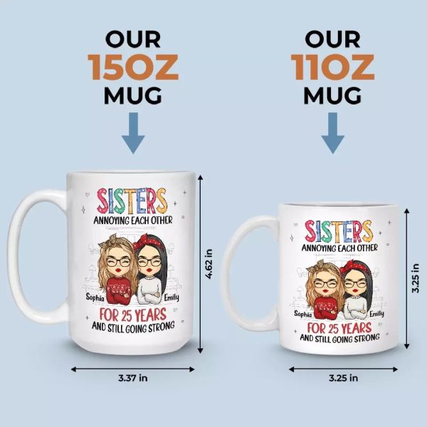 A Sibling Is Part Blood, Part Rival And Forever Friend - Family Personalized Custom Mug - Gift For Family Members, Siblings, Brothers, Sisters A Sibling Is Part Blood, Part Rival And Forever Friend - Family Personalized Custom Mug - Gift For Family Members, Siblings, Brothers, Sisters