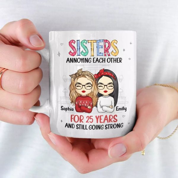 A Sibling Is Part Blood, Part Rival And Forever Friend - Family Personalized Custom Mug - Gift For Family Members, Siblings, Brothers, Sisters A Sibling Is Part Blood, Part Rival And Forever Friend - Family Personalized Custom Mug - Gift For Family Members, Siblings, Brothers, Sisters
