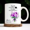 A Sweet Ending To A New Beginning, Flowers and Graduation Cap - Personalized Custom Coffee Mug - GRAD286_MG A Sweet Ending To A New Beginning, Flowers and Graduation Cap - Personalized Custom Coffee Mug - GRAD286_MG