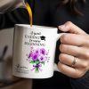 A Sweet Ending To A New Beginning, Flowers and Graduation Cap - Personalized Custom Coffee Mug - GRAD286_MG A Sweet Ending To A New Beginning, Flowers and Graduation Cap - Personalized Custom Coffee Mug - GRAD286_MG