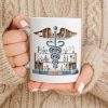 A Thoughtful Gift Celebrating Medical Dedication - Personalized Custom Coffee Mug - DOC070_MG A Thoughtful Gift Celebrating Medical Dedication - Personalized Custom Coffee Mug - DOC070_MG
