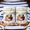 A True Friendship Is A Journey Without An End - Personalized Mug A True Friendship Is A Journey Without An End - Personalized Mug