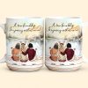 A True Friendship Is A Journey Without An End - Personalized Mug A True Friendship Is A Journey Without An End - Personalized Mug