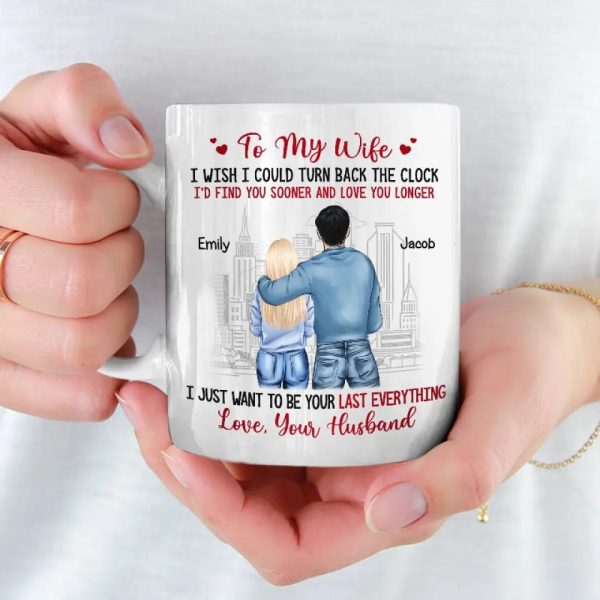 A True Love Story Never Ends - Couple Personalized Custom Mug - Gift For Husband Wife, Anniversary A True Love Story Never Ends - Couple Personalized Custom Mug - Gift For Husband Wife, Anniversary