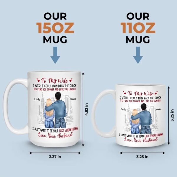 A True Love Story Never Ends - Couple Personalized Custom Mug - Gift For Husband Wife, Anniversary A True Love Story Never Ends - Couple Personalized Custom Mug - Gift For Husband Wife, Anniversary