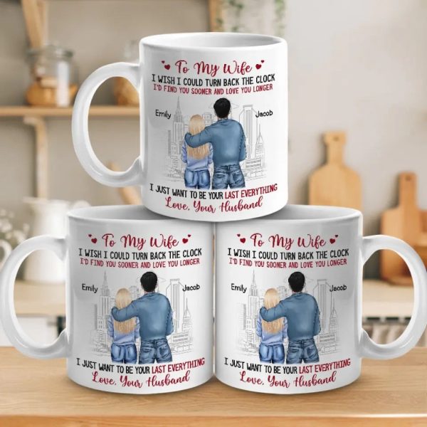 A True Love Story Never Ends - Couple Personalized Custom Mug - Gift For Husband Wife, Anniversary A True Love Story Never Ends - Couple Personalized Custom Mug - Gift For Husband Wife, Anniversary