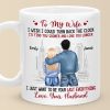 A True Love Story Never Ends - Couple Personalized Custom Mug - Gift For Husband Wife, Anniversary A True Love Story Never Ends - Couple Personalized Custom Mug - Gift For Husband Wife, Anniversary