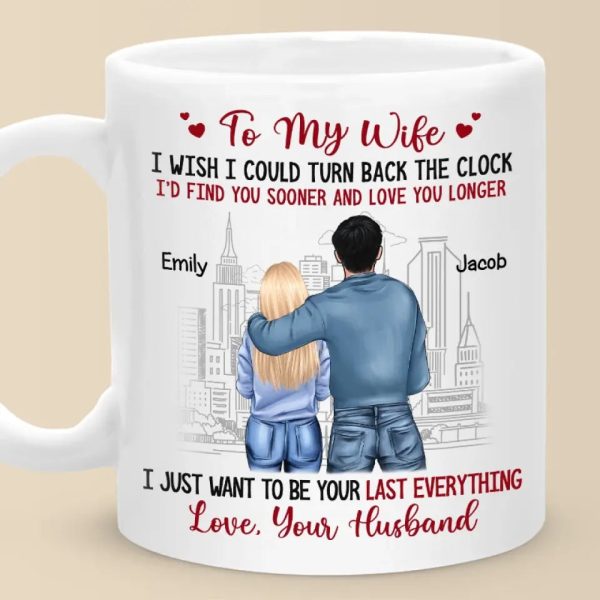 A True Love Story Never Ends - Couple Personalized Custom Mug - Gift For Husband Wife, Anniversary A True Love Story Never Ends - Couple Personalized Custom Mug - Gift For Husband Wife, Anniversary