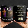 A Truly Great Pastor Is Hard To Find, Cross, Holy Bible And Glasses - Personalized Custom Coffee Mug - FTH072_MG