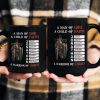 A Warrior Of Christ With Name Letter In Bible Gift For Him - Personalized Mug A Warrior Of Christ With Name Letter In Bible Gift For Him - Personalized Mug