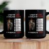 A Warrior Of Christ With Name Letter In Bible Gift For Him - Personalized Mug A Warrior Of Christ With Name Letter In Bible Gift For Him - Personalized Mug