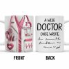 A Wise Doctor Once Wrote, Medical Coat and Stethoscope - Personalized Custom Coffee Mug - DOC012_MG A Wise Doctor Once Wrote, Medical Coat and Stethoscope - Personalized Custom Coffee Mug - DOC012_MG