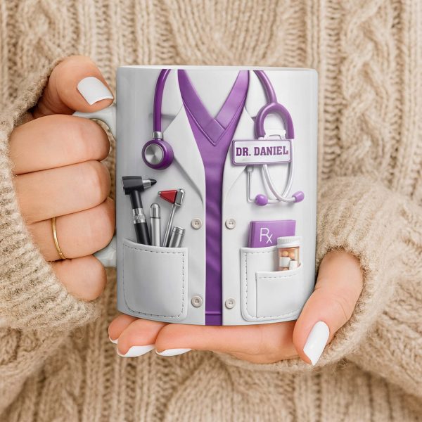 A Wise Doctor Once Wrote Medical Essentials - Personalized Custom Coffee Mug - DOC096_MG A Wise Doctor Once Wrote Medical Essentials - Personalized Custom Coffee Mug - DOC096_MG