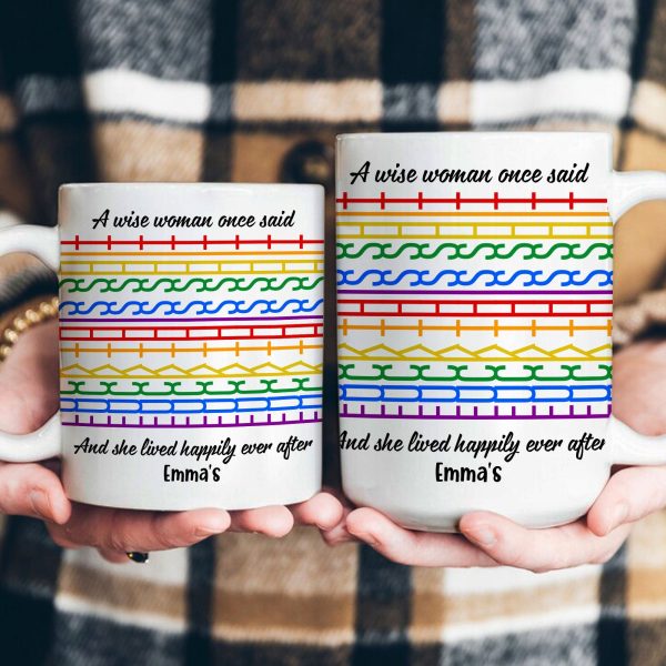 A Wise Woman Once Said - Personalized Mug