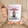 A Wise Woman Once Said Congrats On Retirement - Personalized Custom Coffee Mug - RETIRE016_MG A Wise Woman Once Said Congrats On Retirement - Personalized Custom Coffee Mug - RETIRE016_MG