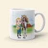 A Wise Woman Once Said I'm Getting A Horse - Personalized Mug - Gift For Horse Lovers A Wise Woman Once Said I'm Getting A Horse - Personalized Mug - Gift For Horse Lovers