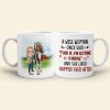 A Wise Woman Once Said I'm Getting A Horse - Personalized Mug - Gift For Horse Lovers A Wise Woman Once Said I'm Getting A Horse - Personalized Mug - Gift For Horse Lovers
