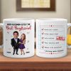 Abso-Bloomin-LutelyThe Best Boyfriend, Personalized Boyfriend Award Coffee Mug, Upload Photo