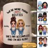 Accomplice Alibi Cool Doll Girls Gift For Besties Sisters Siblings Personalized Mug Accomplice Alibi Cool Doll Girls Gift For Besties Sisters Siblings Personalized Mug