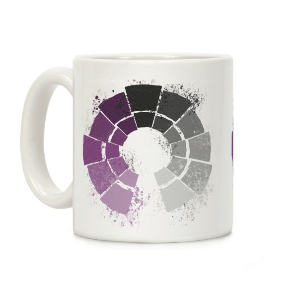 Ace Pride Color Wheel Coffee Mug Ace Pride Color Wheel Coffee Mug