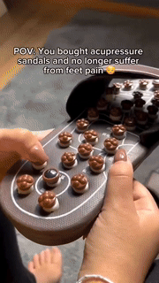 Acupressure Massage Therapy Slippers Acupressure Massage Therapy Slippers