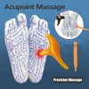 Acupressure Reflexology Socks With Massage Stick Acupressure Reflexology Socks With Massage Stick