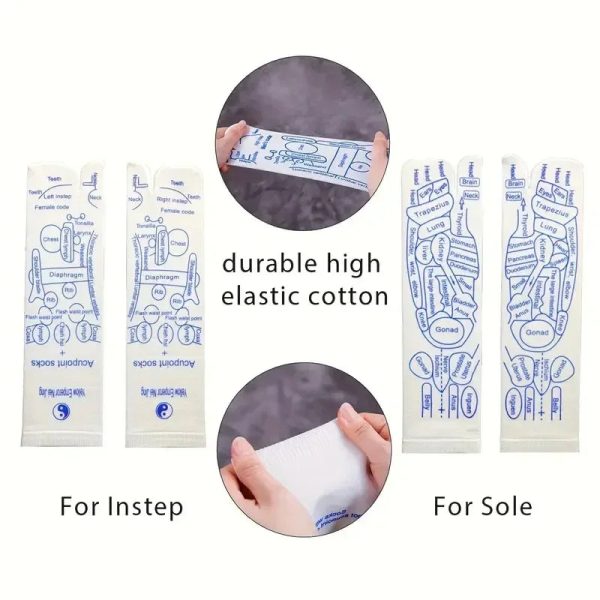 Acupressure Reflexology Socks With Massage Stick Acupressure Reflexology Socks With Massage Stick