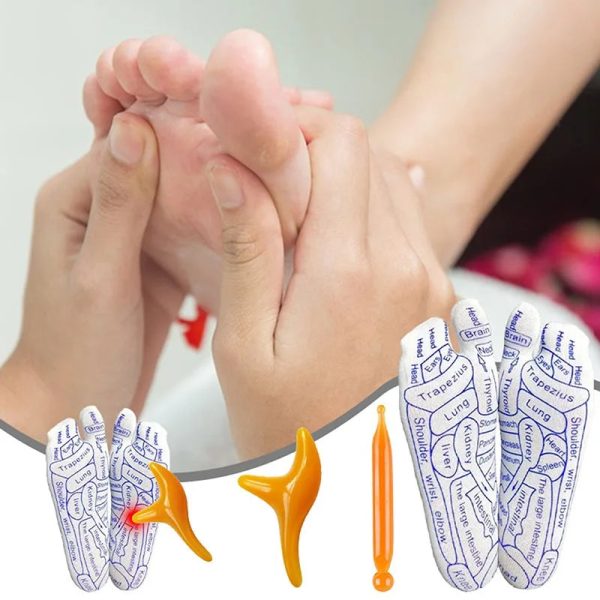 Acupressure Reflexology Socks With Massage Stick Acupressure Reflexology Socks With Massage Stick