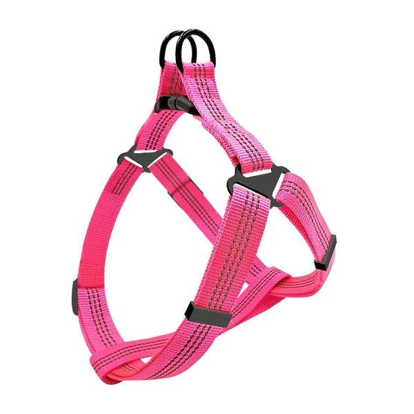 Adjustable Reflective Y-Harness Leash for Dogs Adjustable Reflective Y-Harness Leash for Dogs
