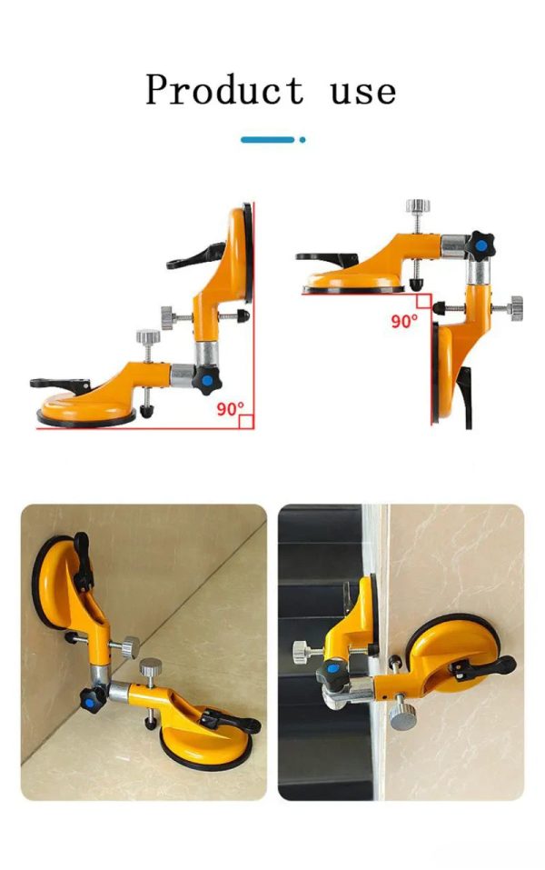 Adjustable Suction Cup Right Angle Fixer Tool Adjustable Suction Cup Right Angle Fixer Tool
