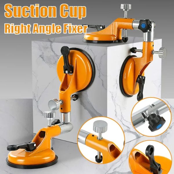 Adjustable Suction Cup Right Angle Fixer Tool Adjustable Suction Cup Right Angle Fixer Tool