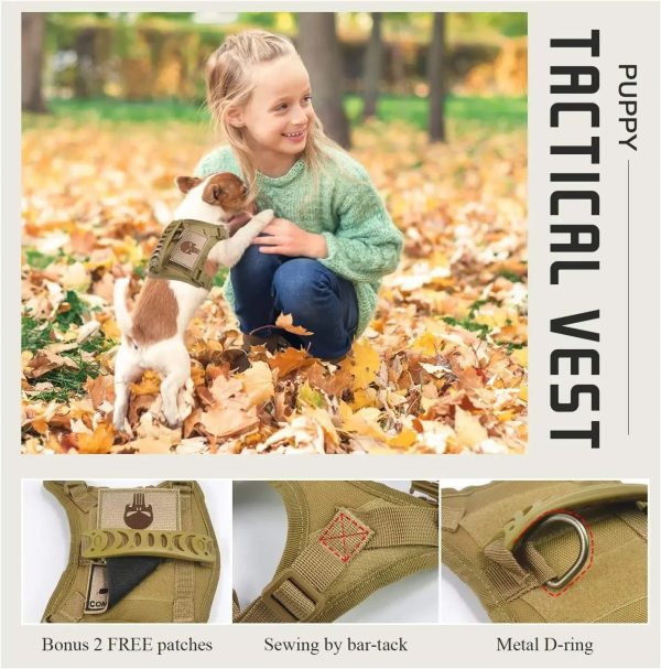 Adjustable Tactical Vest for Small Dogs Adjustable Tactical Vest for Small Dogs