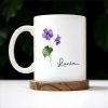 Admire The Beauty Of Pansies Every Morning - Personalized Custom Coffee Mug - CP001_MG Admire The Beauty Of Pansies Every Morning - Personalized Custom Coffee Mug - CP001_MG