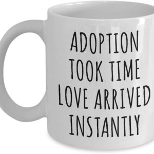 Adoption Day Coffee Mug Gift for Adoptive Mom Foster Parent, Adoption Celebration Gift
