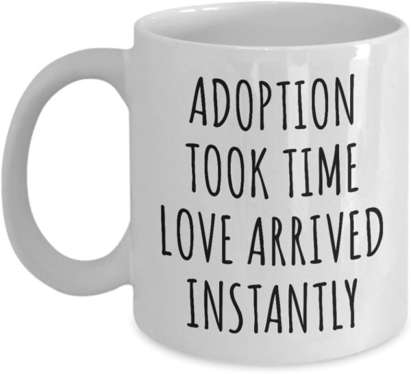 Adoption Day Coffee Mug Gift for Adoptive Mom Foster Parent, Adoption Celebration Gift Adoption Day Coffee Mug Gift for Adoptive Mom Foster Parent, Adoption Celebration Gift