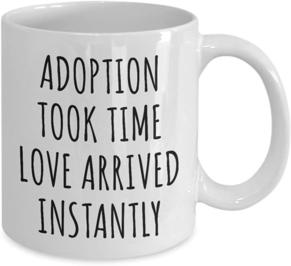 Adoption Day Coffee Mug Gift for Adoptive Mom Foster Parent, Adoption Celebration Gift Adoption Day Coffee Mug Gift for Adoptive Mom Foster Parent, Adoption Celebration Gift