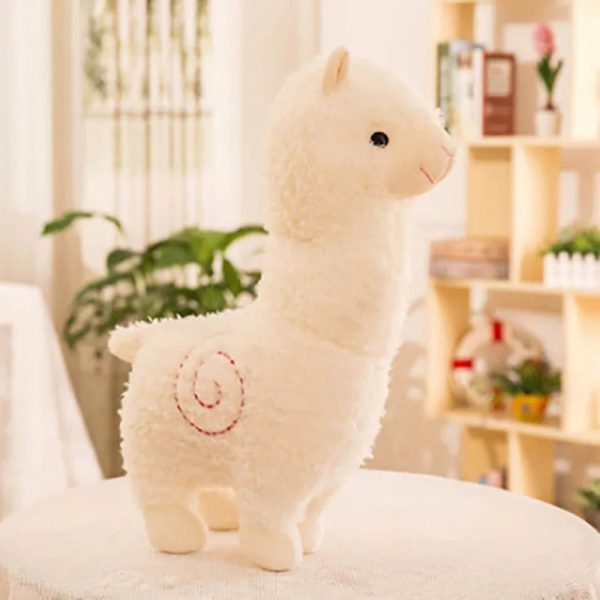 Adorable 25cm Alpaca Plush Toy - Soft Cotton Doll in 6 Colors Adorable 25cm Alpaca Plush Toy - Soft Cotton Doll in 6 Colors