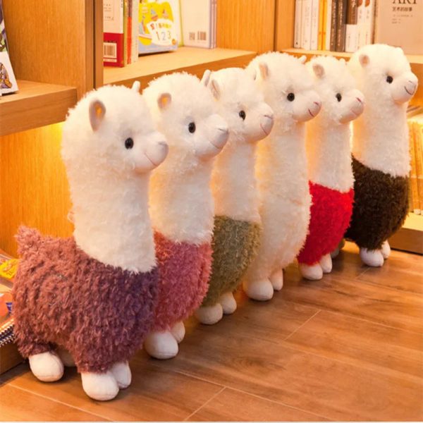 Adorable 25cm Alpaca Plush Toy - Soft Cotton Doll in 6 Colors Adorable 25cm Alpaca Plush Toy - Soft Cotton Doll in 6 Colors