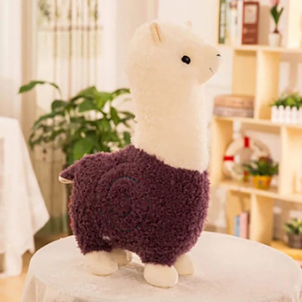 Adorable 25cm Alpaca Plush Toy - Soft Cotton Doll in 6 Colors Adorable 25cm Alpaca Plush Toy - Soft Cotton Doll in 6 Colors