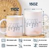 Adorable Cat Line - Personalized White Edge-to-Edge Mug