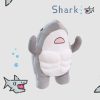 Adorable Muscle Shark Plush Toy - Soft Stuffed Animal for Kids' Sleep & Play